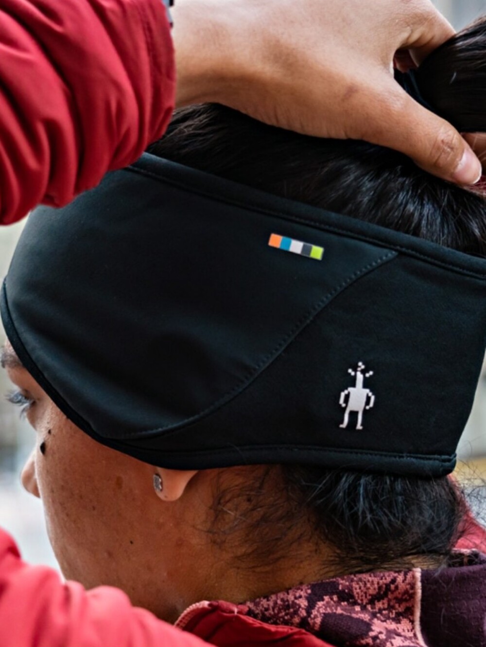 Smartwool Merino Sport Fleece Wind Training Headband Black